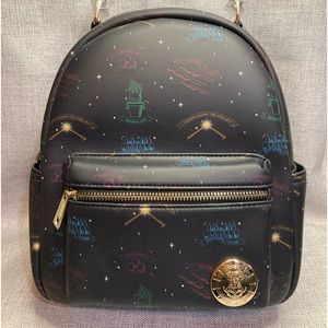Harry Potter Hogwarts Classes Allover Print Mini Backpack